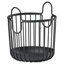 ZONE Denmark Aufbewahrungskorb Inu aus Metall 10,5 x 13,5 cm schwarz