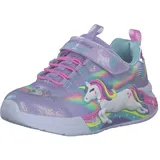 SKECHERS Unicorn Chaser 302298N-LVMT, Girl Sneakers, Purple, 25 EU