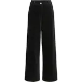 VILA Cordhose VIKITA RW WIDE CORDUROY PANTS - NOOS Schwarz L (40)