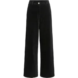 VILA Cordhose VIKITA RW WIDE CORDUROY PANTS - NOOS Schwarz L (40)