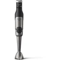 Philips 5000-Serie Stabmixer inkl. Zerkleinerer, Kompakthacker, Schneebesen - 1200W Leistung. ProMix-Technologie. LED-Geschwindigkeitsanzeiger. Stufenlose Geschwindigkeitseinstellung (HR2685/00)