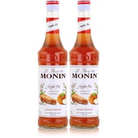 Monin Sirup Apple Pie 700ml - Cocktails Milchshakes Kaffeesirup (2er Pack)