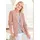 GOLDNER Elegante Grobstrickjacke rosa 21