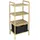 Wenko Ecori Standregal 44 x 93,5 x 33 cm Schwarz