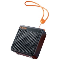 Edifier® mp85 Stereo Portable-Lautsprecher (Bluetooth, 2.2 W, 40-mm-Treiber, Bluetooth V5.3, Tragbarer) schwarz