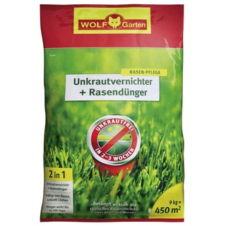 WOLF-Garten SQ 450 Unkrautvernichter plus Rasendünger  9 kg