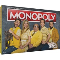 Monopoly It's Always Sunny in Philadelphia | Offiziell lizenziertes Monopoly-Brettspiel | Preisgekrönte FX Sitcom