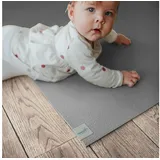 SanoSoft Sanosoft® Krabbelmatte Made in Germany & Öko-Tex - 180cm X 100cm Hellgrau
