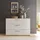 SchlafKONTOR Cadore 120 x 86,6 x 38 cm Eiche / Champagner