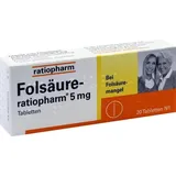 Folsäure-ratiopharm 5 mg Tabletten