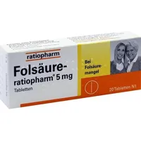 Folsäure-ratiopharm 5 mg Tabletten