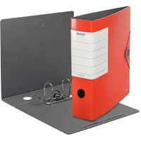 Leitz Ordner Solid A4 Kunststoff 82mm hellrot Packung mit