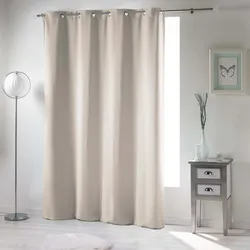 Vorhang 135x240cm beige blickdicht