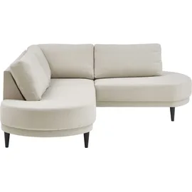 Atlantic Home Collection Ecksofa Ronny, L-Form«, mit Wellenunterfederung, organische Formsprache, organisches Sofa