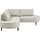 Atlantic Home Collection Ecksofa Ronny, L-Form«, mit Wellenunterfederung, organische Formsprache, organisches Sofa