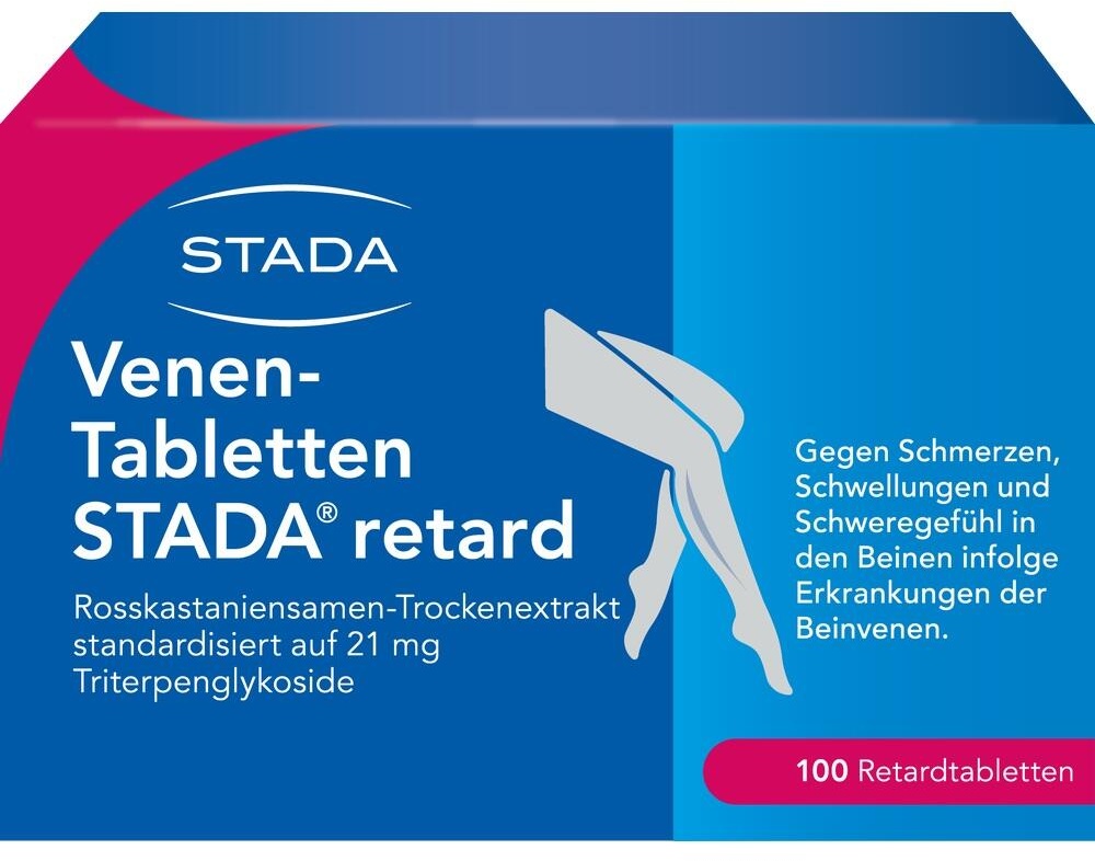 Venen-Tabletten Stada Retard 100 ST