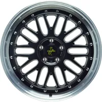 Keskin Tuning Keskin KT22 Retro Black Lip Polish 8x18 ET45 5x108 72,6,