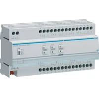 Hager TXM632C Rollladen-/Jalousieaktor 12-fach KNX easy, 230V