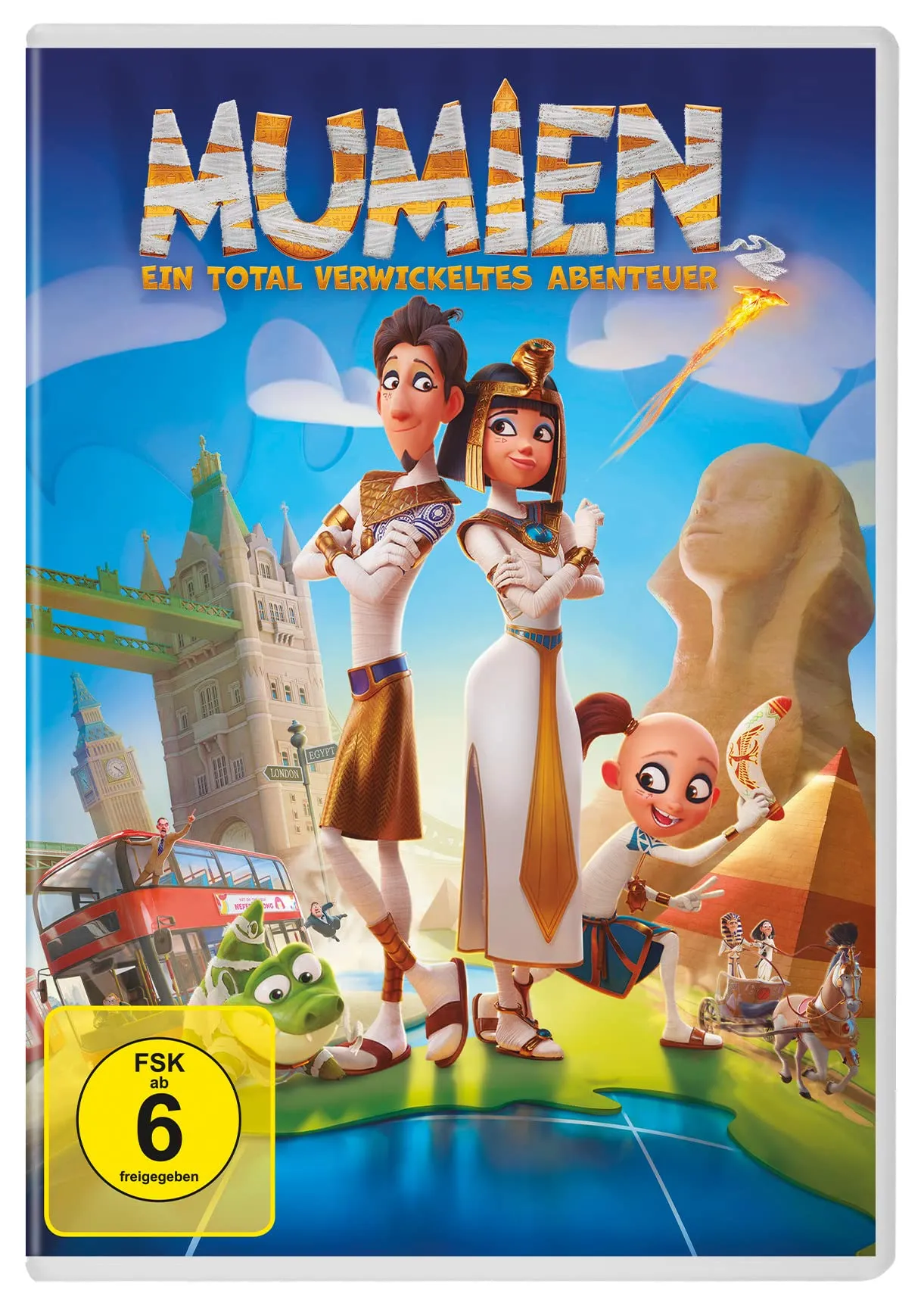 Mumien - Ein total verwickeltes Abenteuer [DVD] (Neu differenzbesteuert)