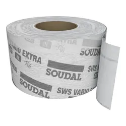 Soudal SWS Vario Extra – Flexible, selbstklebende Fensteranschlussfolie für Inne...