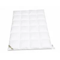 Betten Hofmann Hofmann Franken Daunenbett Daunendecke 4x6, 155x220 5 cm Außensteg 100% Daunen - Schwarz