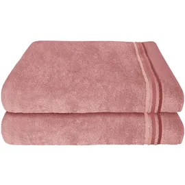 SCHIESSER Skyline Color Handtuchset 2-tlg. rosa