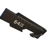 TEAM GROUP TeamGroup T183 64 GB USB 3.1 Magnetischer Multifunktionaler USB-Stick, Externer Speicherstick TT183364GF01,