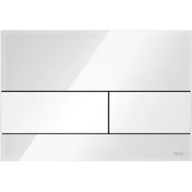 TECE TECEsquare Betätigungsplatte Glas für Zweimengentechnik