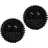 Energetics Noppenball Knobbed Balls Pair BLACK 10