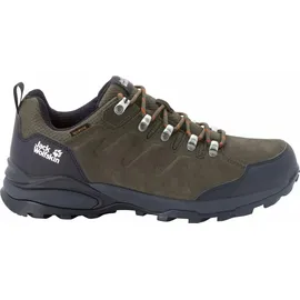 Jack Wolfskin Refugio Texapore Low Herren Khaki/Phantom 47,5