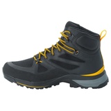 Jack Wolfskin Force Striker Texapore Mid Herren black/burly yellow 43