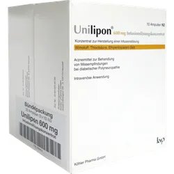 Unilipon 600 Infusionslösungskonzentrat 1X20 St