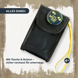 HABA 2013655001 - Terra Kids, Mission Micromania, Pocket-Mikroskop, Mini-Mikroskop für Kinder inkl. Tasche, Adventure to go/No.10