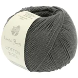 Lana Grossa Cotton Wool | Klassisches Schurwollgarn mit Baumwolle | Handstrickgarn aus 53% Schurwolle (Merino extrafein) & 47% Baumwolle | 50g Wolle zum Stricken & Häkeln | 195m Garn