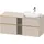Duravit D-Neo Konsolenwaschtischunterbau wandhängend Taupe Matt 1400x550x664 mm - DE4970R34910000 DE4970R34910000