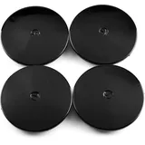 Rhinotuning 4 x 61 mm ABS-Material Schwarz Rad Nabenkappen Nabendeckel für RRJ500030XXX Range Rover Range Rover Sport Discovery