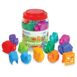 Learning Resources Snap-n-Learn Formen-Schnecken Mehrfarbig