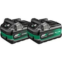 Hikoki 2 Akkus 36V 2,5 Ah / 18V 5,0 Ah MULTI VOLT BSL36A18X
