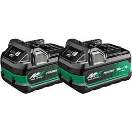 Hikoki 2 Akkus 36V 2,5 Ah / 18V 5,0 Ah MULTI VOLT BSL36A18X