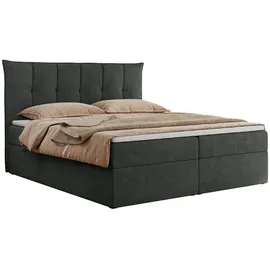 MKS Boxbett, PREMIUM 10 160/200 Dunkelgrau Struktur - H3,