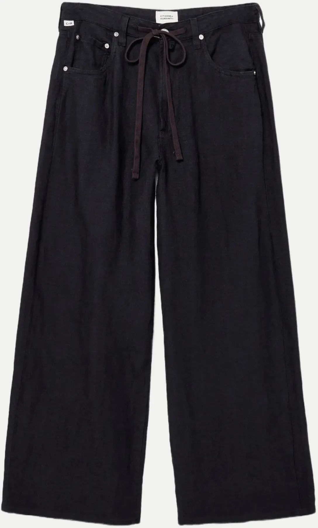 Hose mit Kordelzug Brynn Schwarz 28