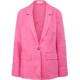 s.Oliver - Blazer aus Leinen, Damen, Rosa, 46