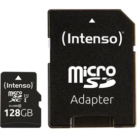 Intenso Performance R90 microSDXC 128GB Kit, UHS-I U1, Class 10 (3424491)