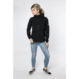 DEPROC activ Deproc Active Damen Softshelljacke Jacke, Schwarz, 44