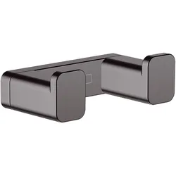 hansgrohe AddStoris Doppelhaken, Accessoires, brushed black chrome