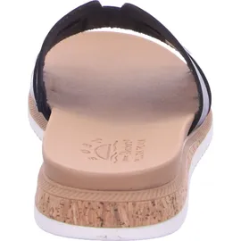 SKECHERS Damen Desert KISS Low Peak Look Schiebe-Sandalen, Black, 39 EU