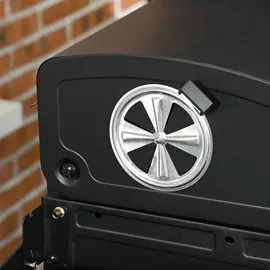 Outsunny Grillwagen schwarz