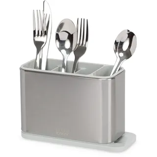 Joseph Joseph Surface Besteck Abtropfschale 34 x 12 x 10 cm Farbe hellgrau