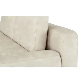 bobb Schlafcouch Mikrofaser 2-Sitzer Beige