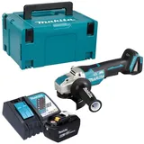 Makita DGA 520 ZX1 inkl. 1x Akku 9,0 Ah + Ladegerät + Makpac